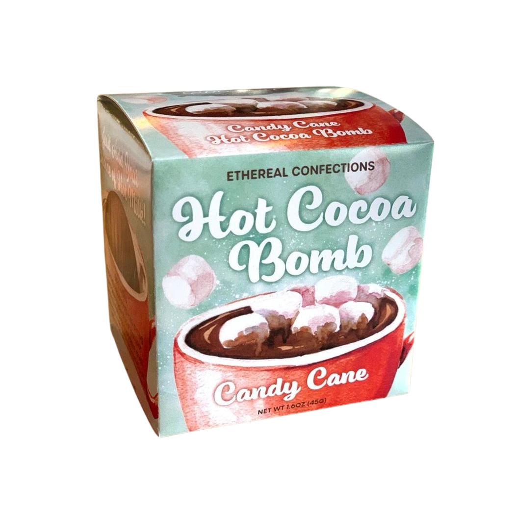 Ethereal Hot Cocoa Bomb Candy Cane